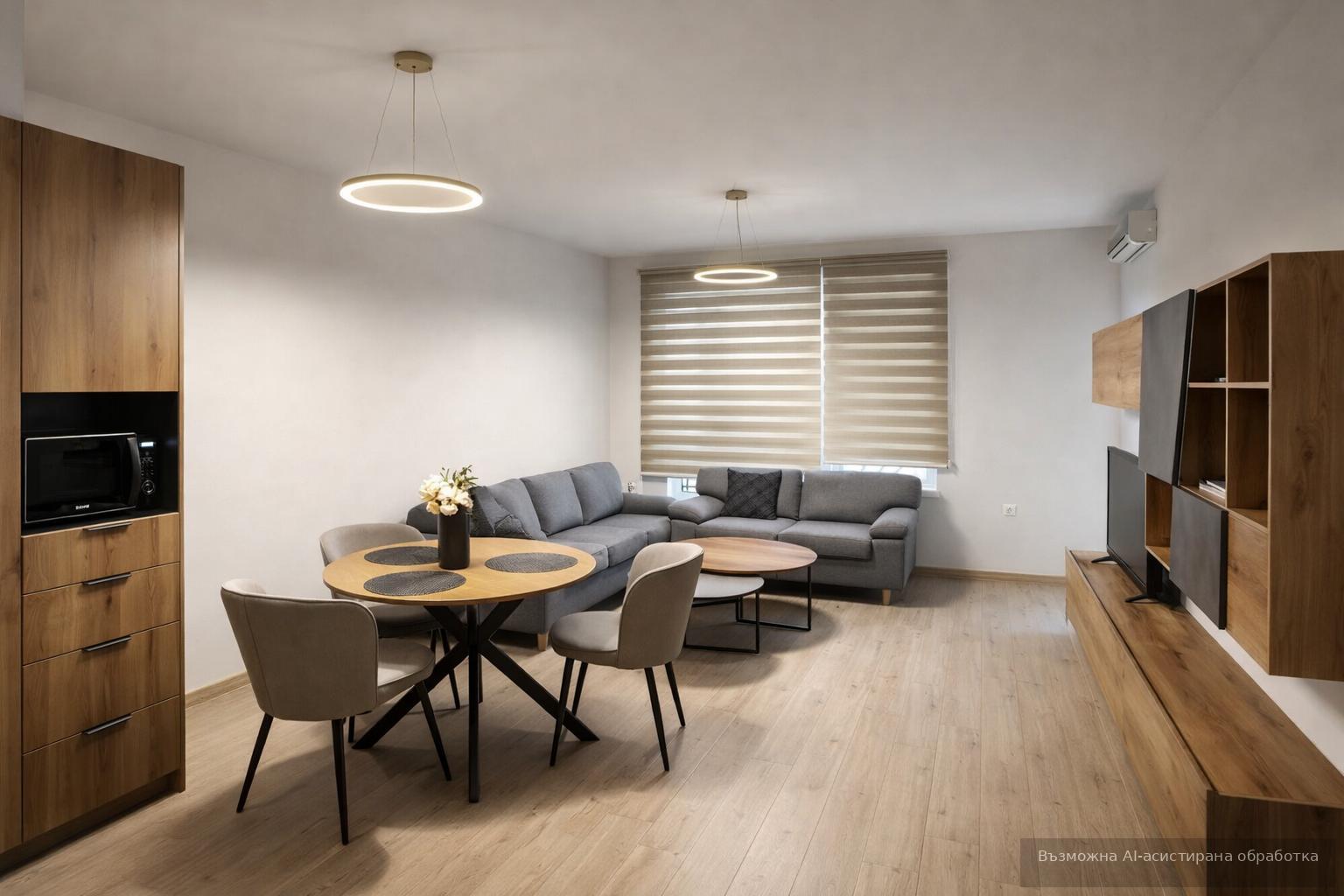 В затворен комплекс! Двустаен апартамент в кв. Кършияка