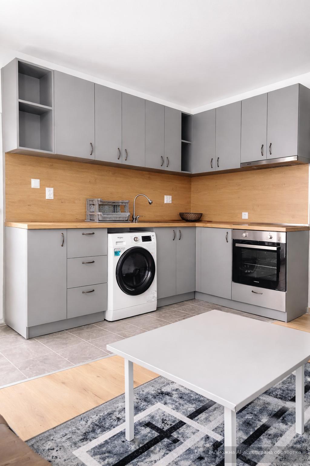 Двустаен апартамент под наем в жк. Тракия