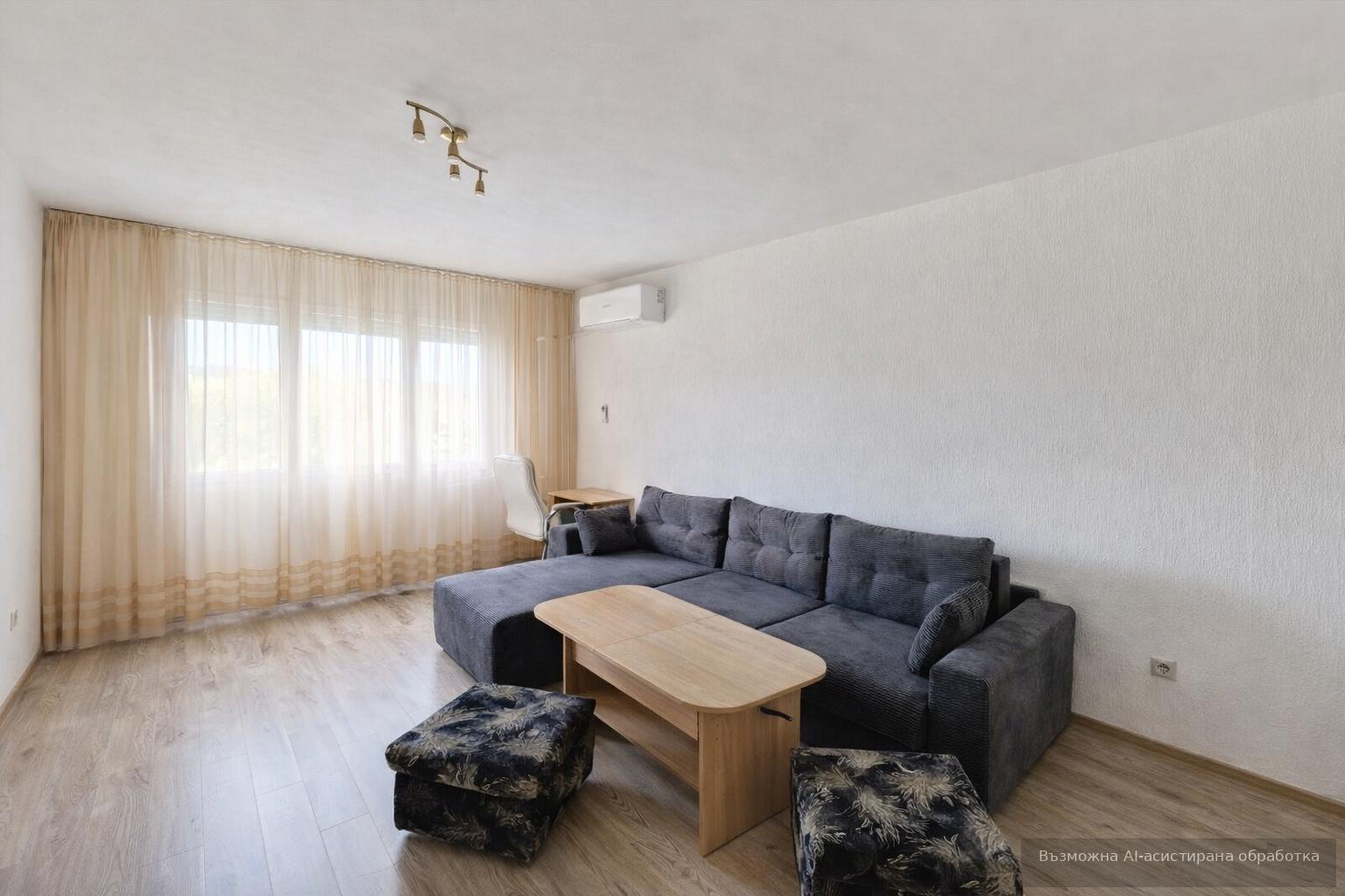 Двустаен апартамент под наем в жк. Тракия