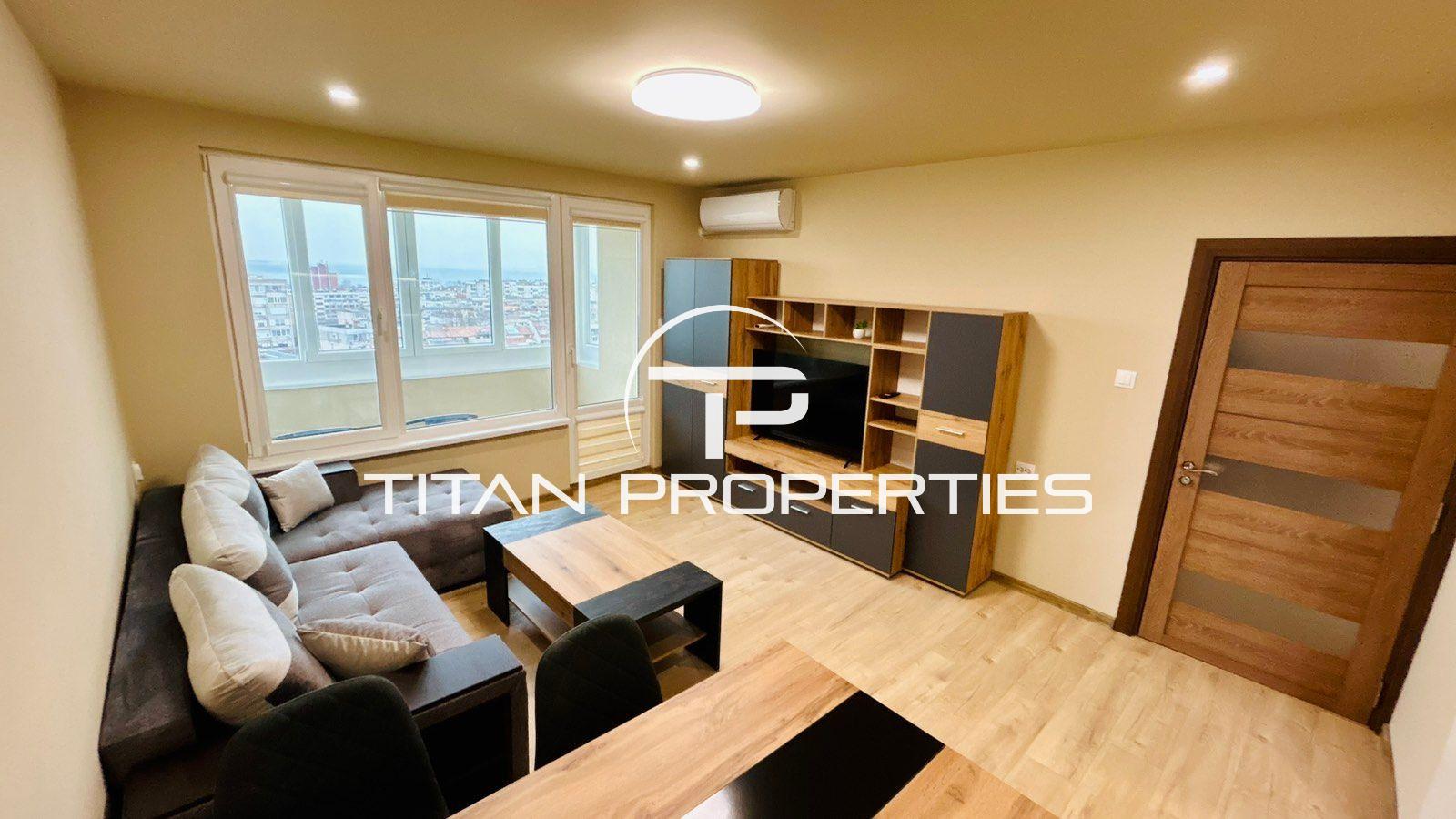 Двустаен, под наем, ж.к Лазур 