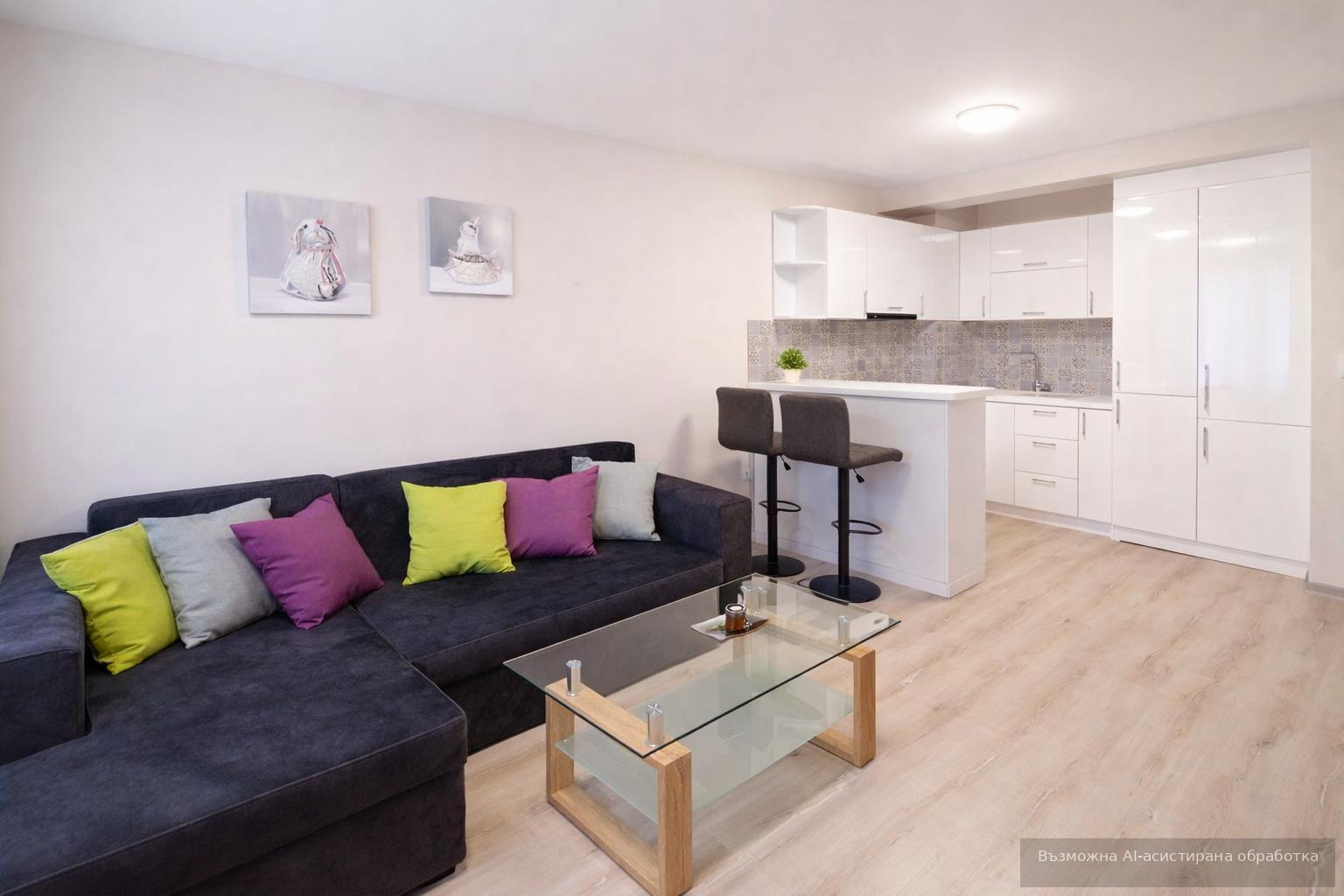 Луксозен двустаен апартамент в кв. Каменица 1