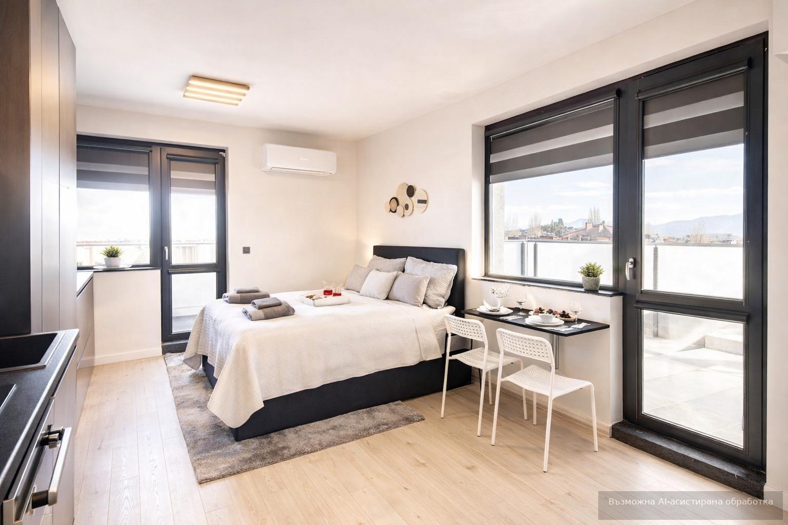 Едностаен апартамент в кв. Кършияка с панорамен изглед