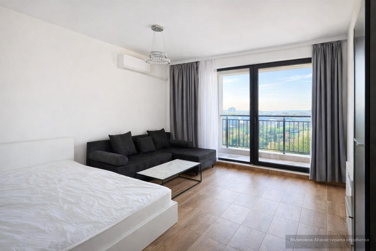 В затворен комплекс! Едностаен апартамент в жк. Тракия