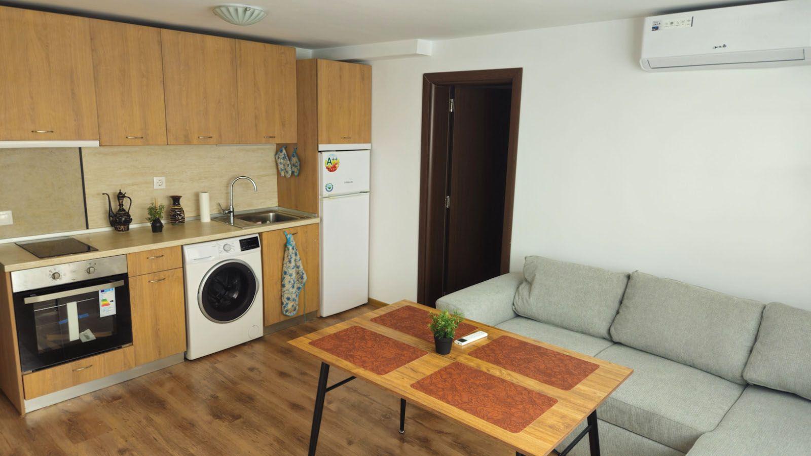 Двустаен, под наем, жк. Банишора