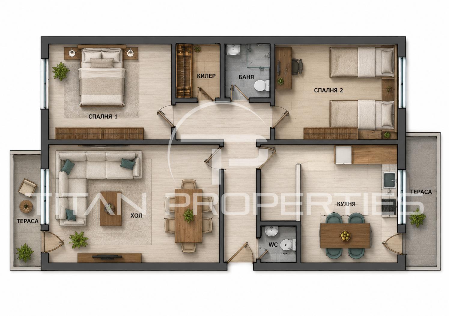 За продажба в София тристаен Люлин 3 ID 2115190